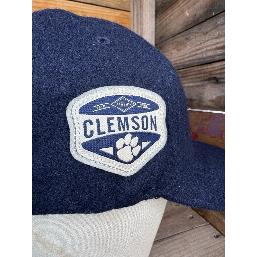 Vintage Clemson Tigers Wool Hat College Vault Collegiate Top Of‎ The World